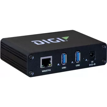 Digi AnywhereUSB 2 Plus valdomas USB tinklo centras – 2 x USB 3.1 Gen 1 + Gigabit Ethernet