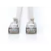 DIGITUS CAT 6A F-FTP Slim Patch Cable, 3 m, Grey, 10-Pack, LSZH, 10GBase-T, 500 MHz, RJ45, PoE+