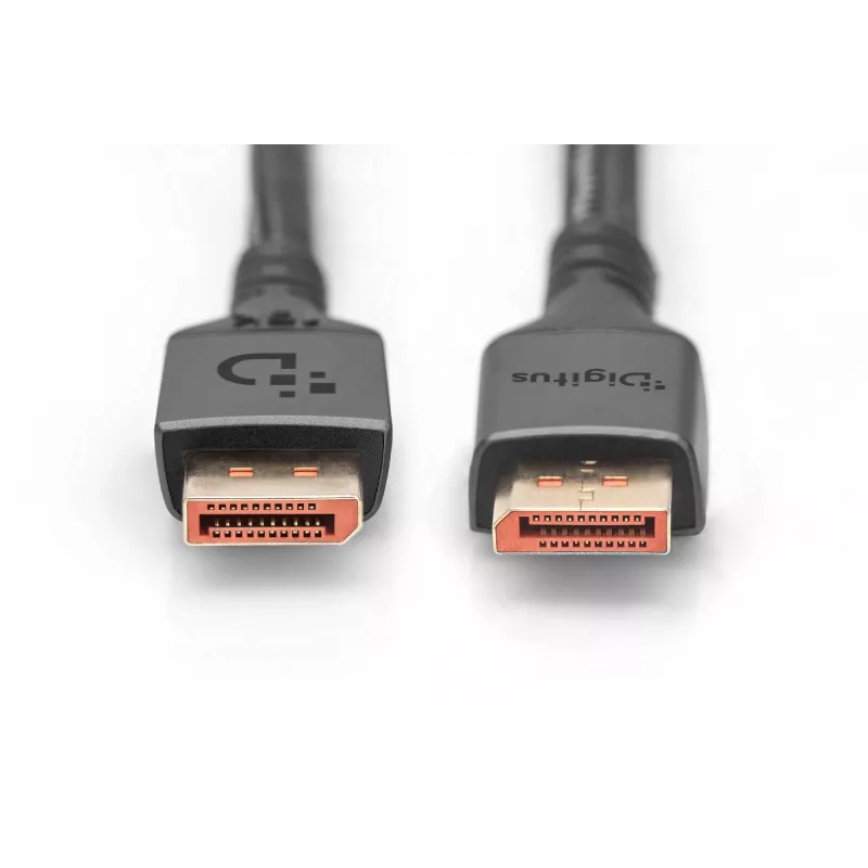 Digitus DisplayPort 2.1 kabelis, 16K, 80 Gbps, 2 m, juodas