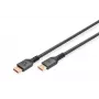 Digitus DisplayPort 2.1 kabelis, 16K, 80 Gbps, 2 m, juodas