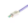 DIGITUS RJ45 (8P8C) Praeinantis kištukas, Cat.6, Ekranuotas, AWG 26-24, 100 vnt. pakuotė