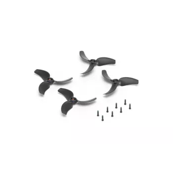 DJI Avata 2 Propelleriai (pora) – Originalūs atsarginiai, greito užfiksavimo, 3 menčių, juodi