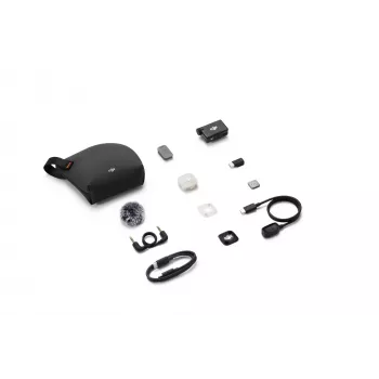 DJI Mic Mini 2S belaidė mikrofonų sistema (1 TX + 1 RX) | Kur.lt