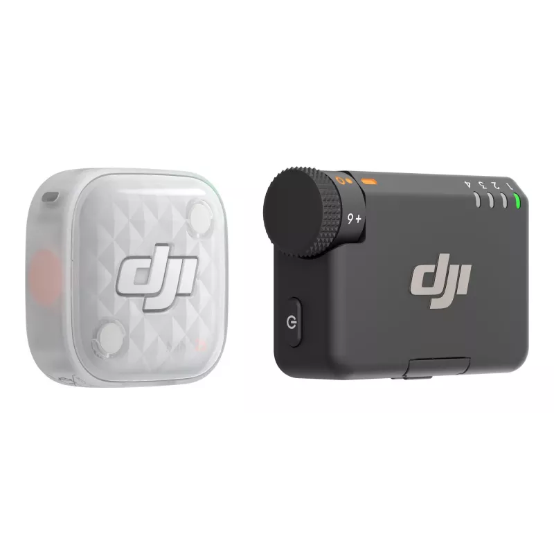 DJI Mic Mini 2S belaidė mikrofonų sistema (1 TX + 1 RX) | Kur.lt