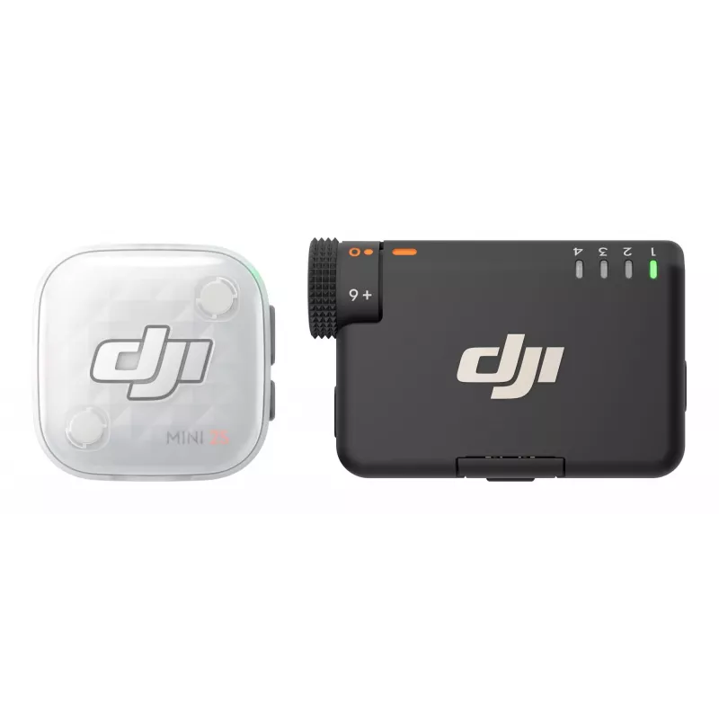 DJI Mic Mini 2S belaidė mikrofonų sistema (1 TX + 1 RX) | Kur.lt