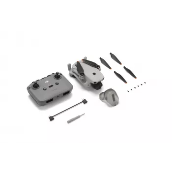 DJI Mini 2 Fly More Combo - Itin lengvas dronas su 2,7K vaizdo įrašu, 3 ašių gimbalu, 30 min skrydžio trukme, GPS, sulankstomas kvadrakopteris