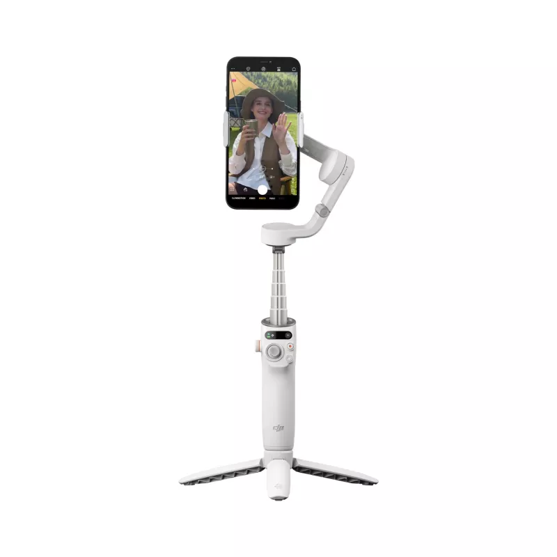 DJI Osmo Mobile 6 išmaniojo telefono gimbalas, Platinum Gray