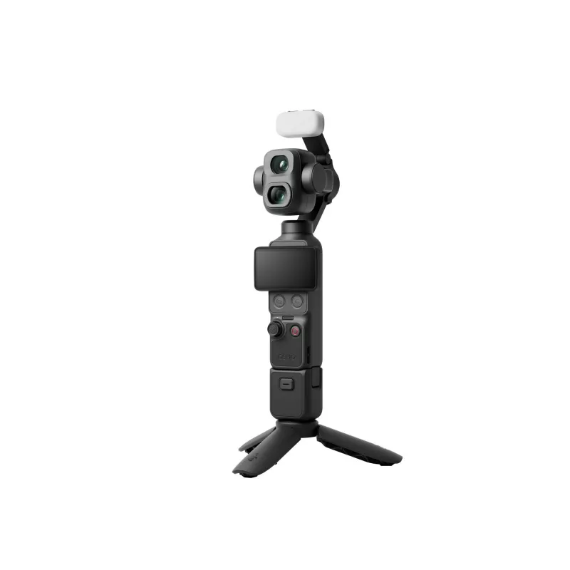 DJI Osmo Pocket 4P Vlog Combo 4K kamera, juoda