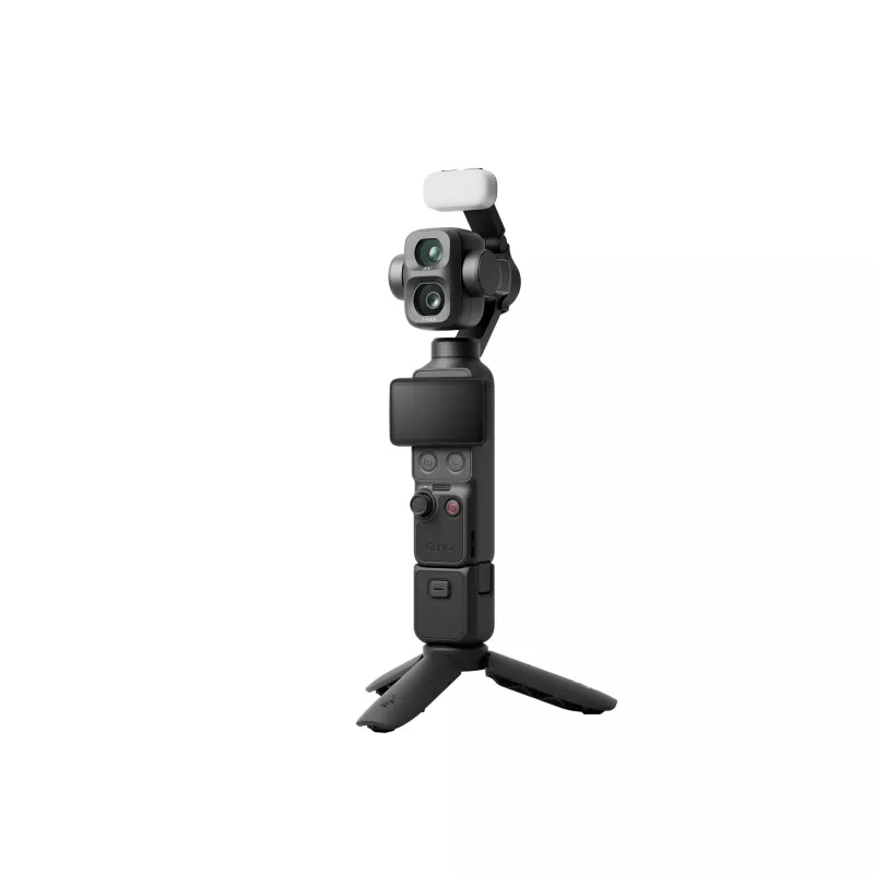 DJI Osmo Pocket 4P Vlog Combo 4K kamera, juoda