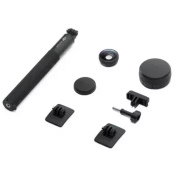 DJI Osmo Mobile 6 išmaniojo telefono gimbalo stabilizatorius (Slate Gray) su ActiveTrack 5.0, įmontuotu prailginimo strypu, magnetiniu telefono laikikliu, 3 ašimis, Bluetooth 5.1, USB-C, 6,4 h baterija
