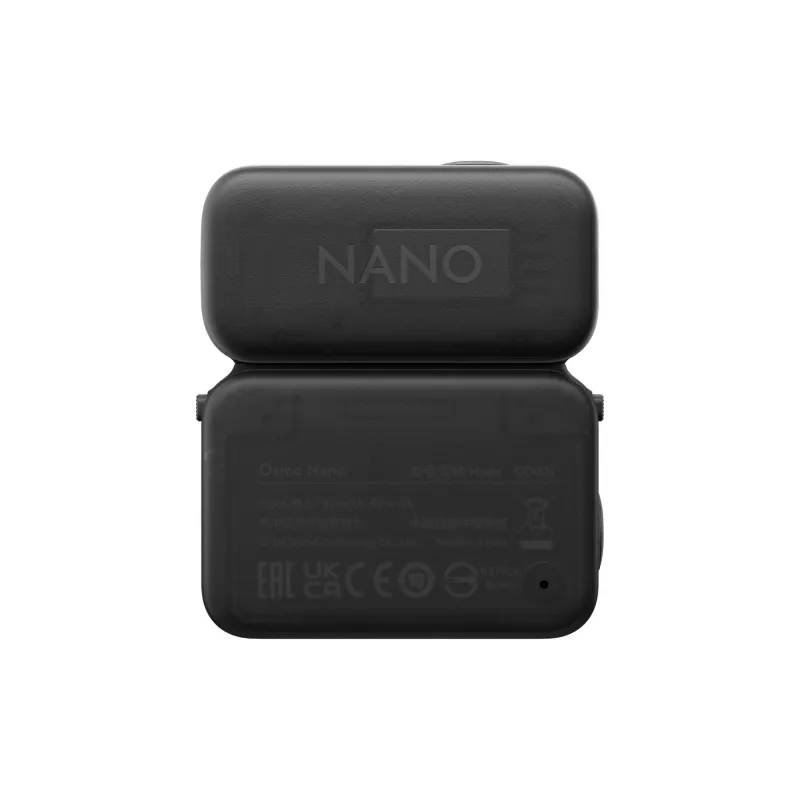 DJI Osmo Nano On-The-Go Combo 4K kamera su 3 ašių gimbalu, 1 colio CMOS, jutikliniu ekranu, DJI Mic 2