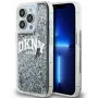 DKNY Apple iPhone 15 Pro 6,1 colio kietas dėklas Liquid Glitter Big Logo juodas