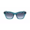 DKNY moteriški akiniai nuo saulės DK541S-430 Havana acetatinis rėmelis rudi gradientiniai lęšiai 51 mm