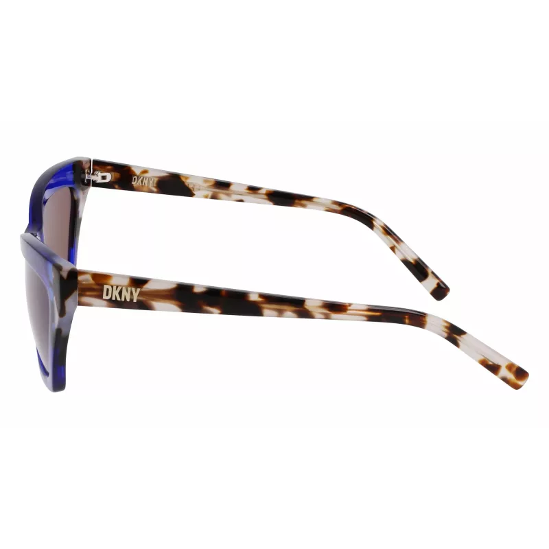 DKNY Women's DK547S5516425 Akiniai - Havana Acetato Rėmelis, Rudi Gradientiniai Lęšiai, 55mm