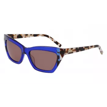 DKNY Women's DK547S5516425 Akiniai - Havana Acetato Rėmelis, Rudi Gradientiniai Lęšiai, 55mm