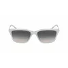 DKNY Women's DK713S Akiniai nuo saulės - Rudi Havana stačiakampis rėmelis su rudais gradientiniais lęšiais - 56 mm lęšio plotis