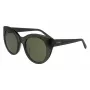 DKNY Moteriški Akiniai Nuo Saulės DK517S-300 Havana Acetato Rėmelis Gradientiniai Rudi Polikarbonato Lęšiai 52mm