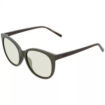 DKNY Moteriški Akiniai Nuo Saulės DK527S-320 Havana Rudi Acetato Rėmeliai Rudi Gradientiniai Stiklai 55/17/135 mm