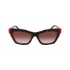 DKNY Moteriški Akiniai Nuo Saulės DK547S-237 Havana Rudi Gradientiniai 55mm