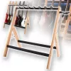 DNA PROFESSIONAL DNA GS5 5-Gitarų Stovas Kelioms Gitaroms Juodas