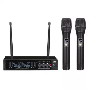 DNA PROFESSIONAL DNA STAGE VOCAL SET Belaidė rankinė mikrofono sistema (2 mikrofonai)