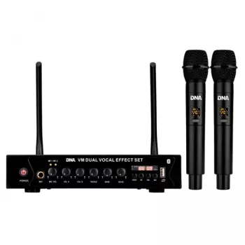 DNA PROFESSIONAL DNA VM DUAL VOCAL EFFECT SET Belaidė mikrofonų sistema