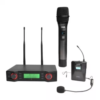 DNA Professional VM Dual Vocal Head Set – belaidė mikrofonų sistema