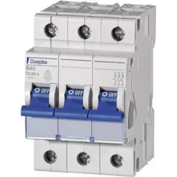 DOEPKE DLS 6H B13-3 3 polių automatinis jungiklis 13A 6kA 09914112