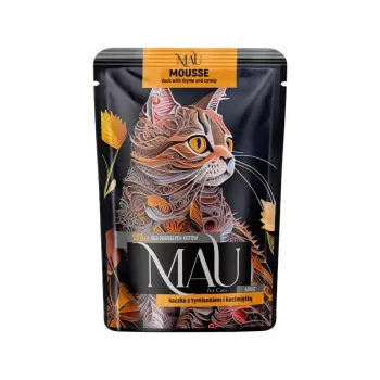 DOLINA NOTECI MAU Mousse su Antiena, Čiobreliais ir Katinžolė - Šlapias ėdalas katėms - 85 g