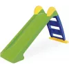 DOLU Green Slide 3031 - 3 pakopų vaikų čiuožykla su plačiomis pakopomis ir turėklais, skirta naudoti patalpose/lauke, 25 kg apkrova