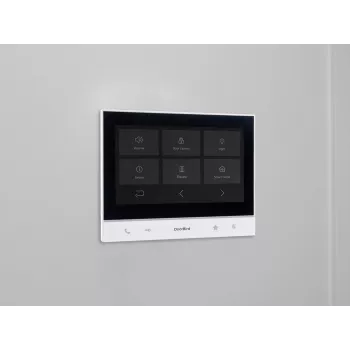 Doorbird A1103 IP vaizdo vidaus stotelė su 7 inch IPS jutikliniu ekranu, balta/juoda