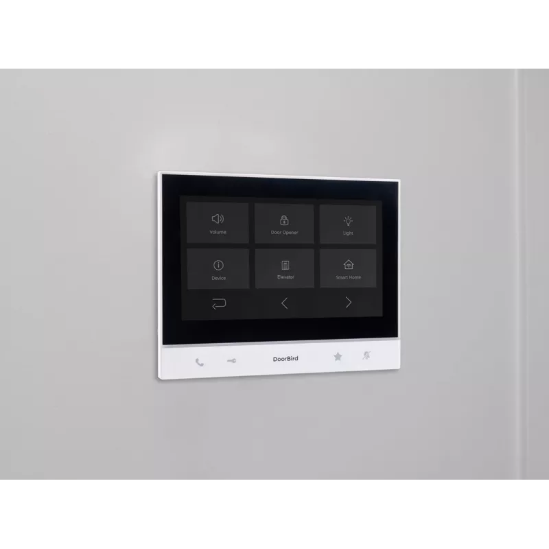 Doorbird A1103 IP vaizdo vidaus stotelė su 7 inch IPS jutikliniu ekranu, balta/juoda