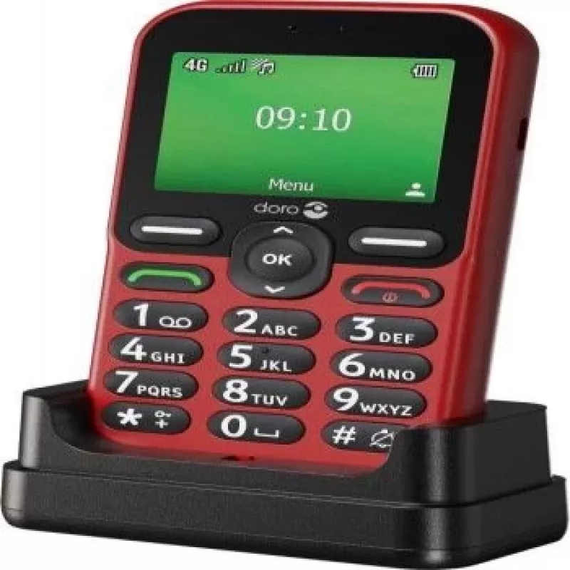 Doro DORO E10 RED 4G mobilusis telefonas
