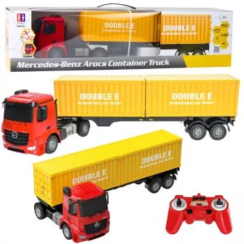 Double E Mercedes-Benz Arocs nuotoliniu valdymu konteinerinis sunkvežimis RC 1:26
