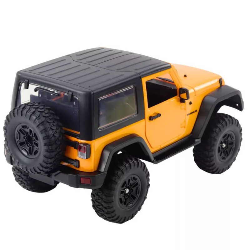 Double E RC Jeep Wrangler Rock Crawler Oranžinis 1:14 nuotoliniu būdu valdoma visureigė transporto priemonė