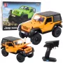 Double E RC Jeep Wrangler Rock Crawler Oranžinis 1:14 nuotoliniu būdu valdoma visureigė transporto priemonė