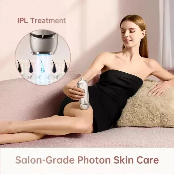 Dreame AHR01-GOLD IPL plaukų šalinimo prietaisas Nova Gold – 990 000 blyksnių, 5 energijos lygiai, UV filtras, su laidu