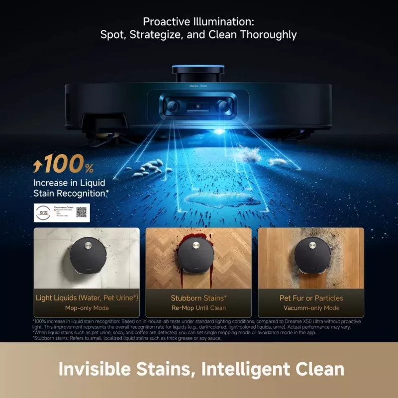 DREAME X60 Ultra Complete RLX87DE-BK Robotinis dulkių siurblys