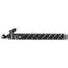DSIT DS-8PDU-C13 Maitinimo skirstytuvas – 1U stelažinis PDU, 8x IEC C13 lizdai, 10A 250V, 2m laidas, juodas