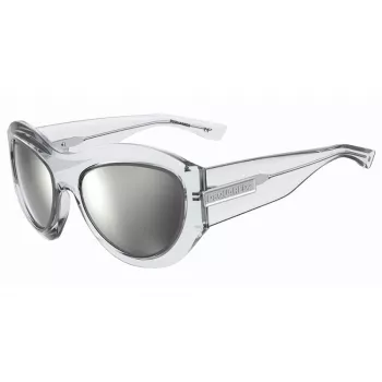 DSQUARED2 D2-0072-S-900 vyriški kvadratiniai acetatiniai akiniai nuo saulės – juodas rėmelis, pilki lęšiai, 59 mm