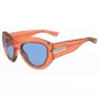 DSQUARED2 D2-0072-S-L7Q Vyriški akiniai nuo saulės Havana acetato rėmelis žali polikarbonato lęšiai 59mm