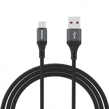 Dudao L3ST USB-A į USB-C 5A laidas 1,2 m pintas - juodas