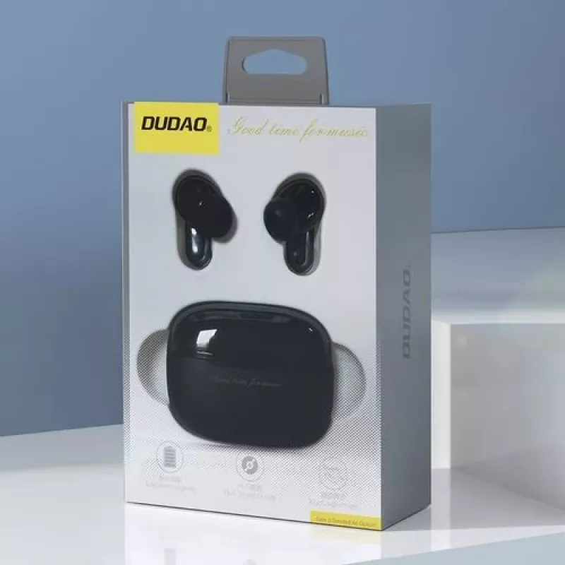Dudao U8 Pro TWS belaidės ausinės, juodos