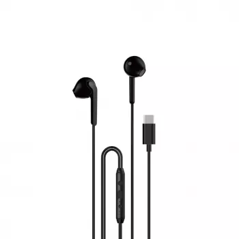 Dudao X3C In-Ear Wired USB-C Headphones 1,2m - Black