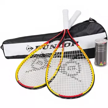 Dunlop Crossminton Rinkinys Yellow and Red 762091