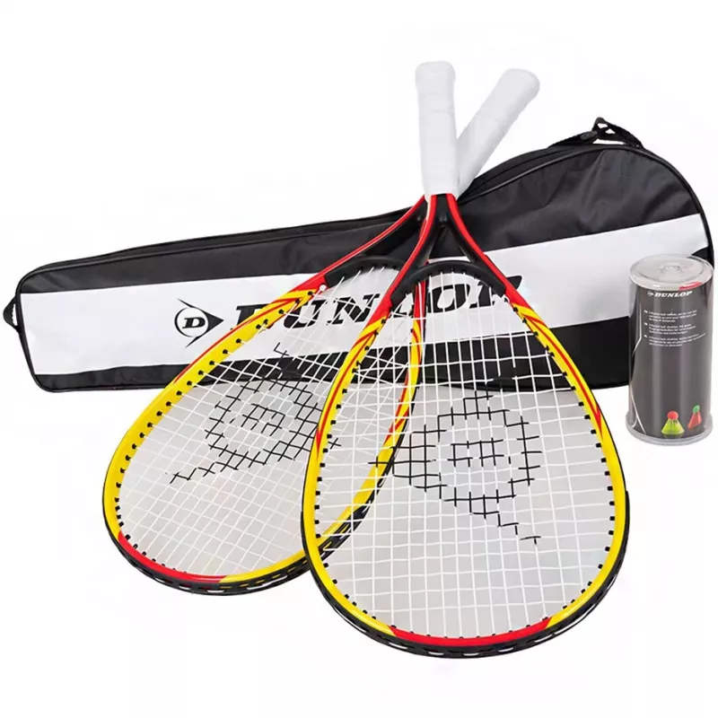 Dunlop Crossminton Rinkinys Yellow and Red 762091