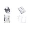 DURABLE BADGEMAKER® A6 įdėklo kortelės, perforuotos, baltos, 20 vnt. 142002