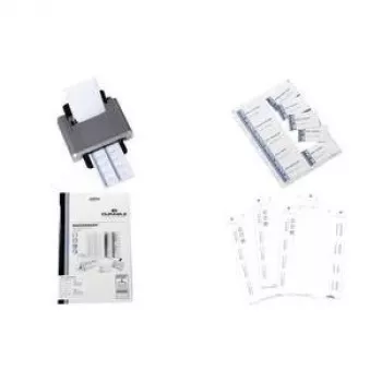 DURABLE BADGEMAKER® A6 įdėklo kortelės, perforuotos, baltos, 20 vnt. 142002