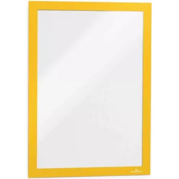 DURABLE DURAFRAME® lipni magnetinė A4 rėmelis, geltonas, 2 vnt. (487204)
