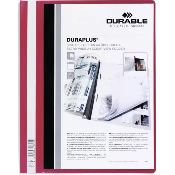 DURABLE DURAPLUS® A4+ pristatymo aplankas, mėlynas, 25 vnt. 257903
